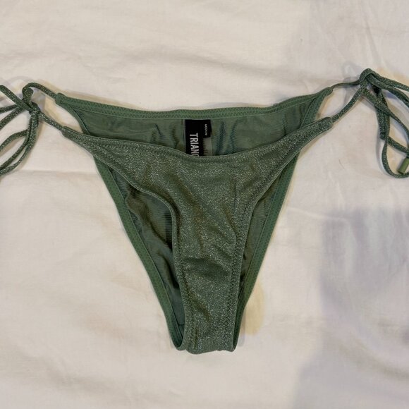 Triangl Vance-Fawn sparkle matching bikini top and bottom with bag - Picture 6 of 8